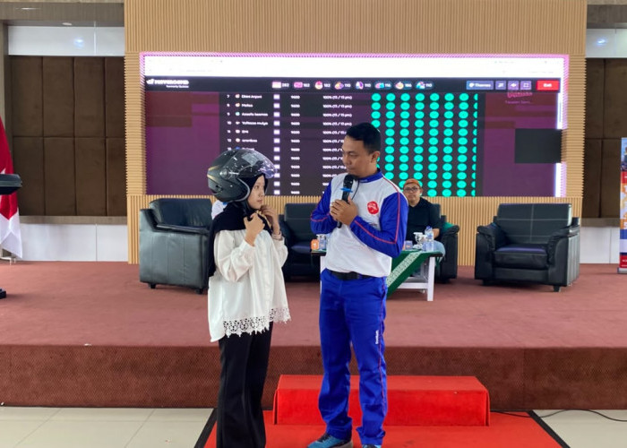 Astra Motor Bengkulu Ajak Mahasiswa FIKES UM Bengkulu Jadi Pelopor Keselamatan Berkendara