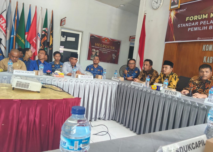 Tak Tunggu Tahapan Pemilu, KPU Mukomuko Benahi Data Pemilih Sejak Dini