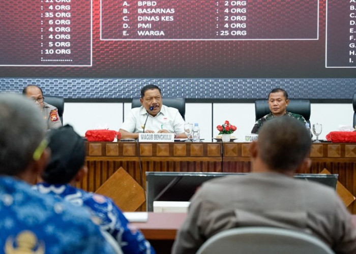 Pemprov Bengkulu dan Korem 041/Gamas Siaga Hadapi Ancaman Megathrust