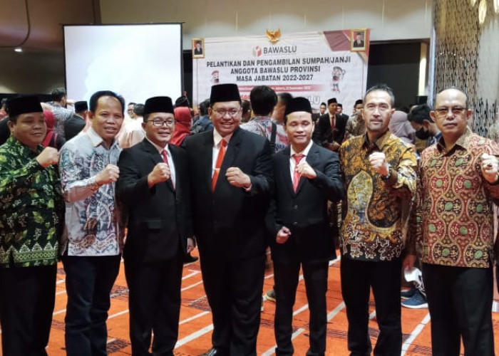 Usai Dilantik,3 Orang Anggota Bawaslu Provinsi Bengkulu Terpilih Ikuti Orientasi Tupoksi Bawaslu