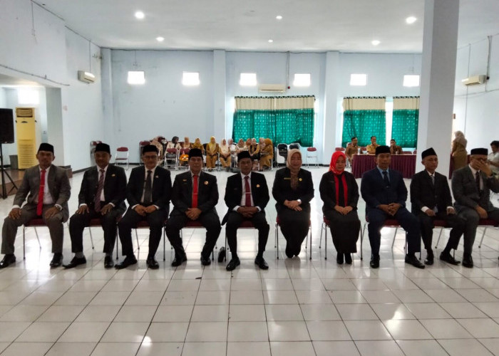Dorong Akselerasi Program Daerah dan Pelayanan Publik, Bupati Mukomuko Lantik 10 Kepala OPD Baru