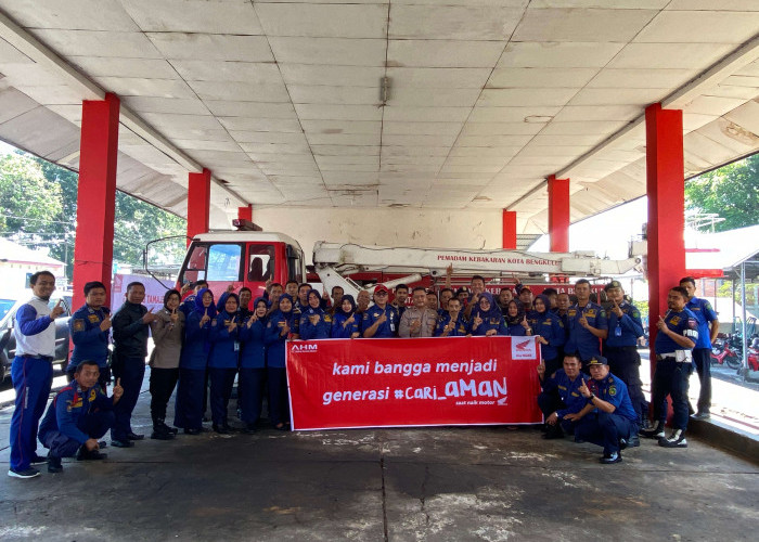 Astra Motor Bengkulu Adakan Edukasi Safety Riding di Dinas Pemadam Kebakaran dan Penyelamatan Kota Bengkulu