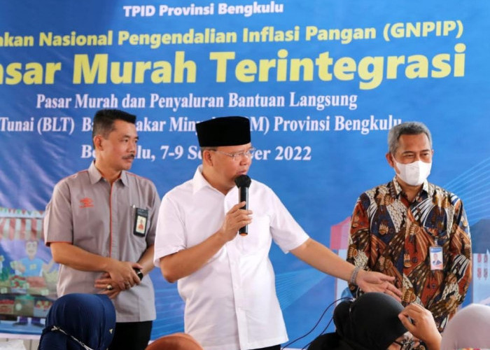 Inflasi Tinggi, TPID Provinsi Bengkulu Gelar Pasar Murah Terintegrasi