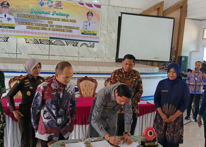 Gandeng BRI, Bupati Kaur Gusril Pausi Resmikan Transaksi DD Non-Tunai