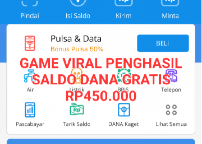 Untung Terus! Main Game Viral Penghasil Uang, Cuan Hingga Rp450.000 Langsung Ke Saldo DANA