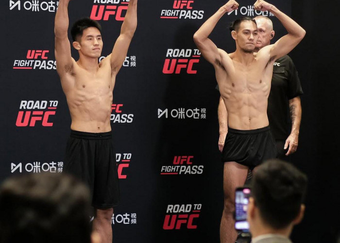 Petarung Bengkulu Deni Daffa Hadapi Petarung China Ren Yawei di Road to UFC Season 4