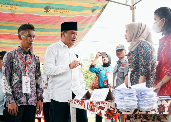 Plt Gubernur dan Kapolda Tinjau TPS di Bengkulu, Pastikan Pilkada Aman dan Lancar