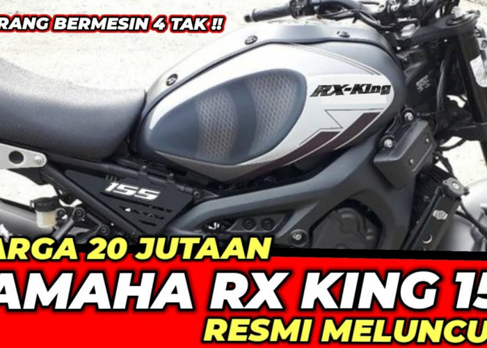 Yamaha RX King 2023 Rilis Kembali dengan Penampilan Baru, Makin Canggih dan Gahar! 
