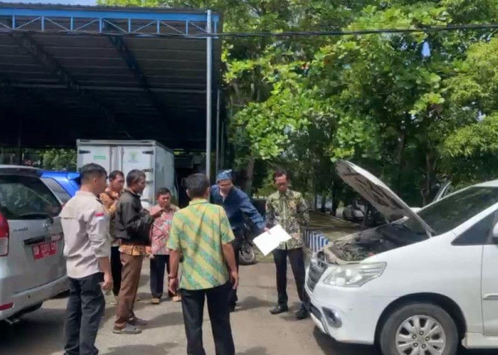 Pemkot Bengkulu Cek Fisik dan Dokumen Kendaraan Dinas Seluruh OPD