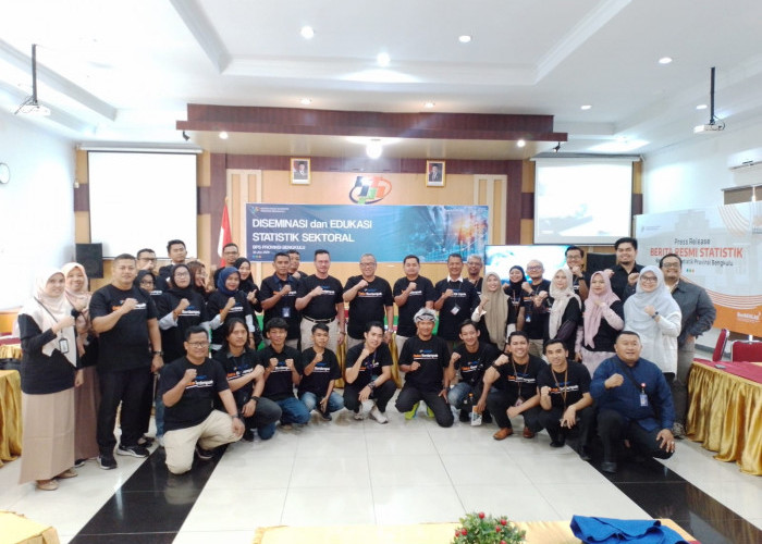 BPS Bengkulu Perkuat Literasi Data Statistik Lewat Jurnalis dan Humas Instansi 