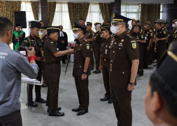 Lantik Wakajati Hingga Kajari, Kajati Bengkulu Perintahkan Ini 