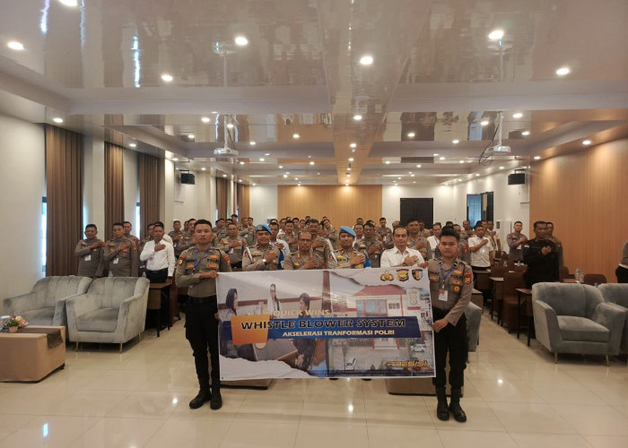 Bidpropam Polda Bengkulu Gelar Sosialisasi Whistle Blower System dan SP4N LAPOR