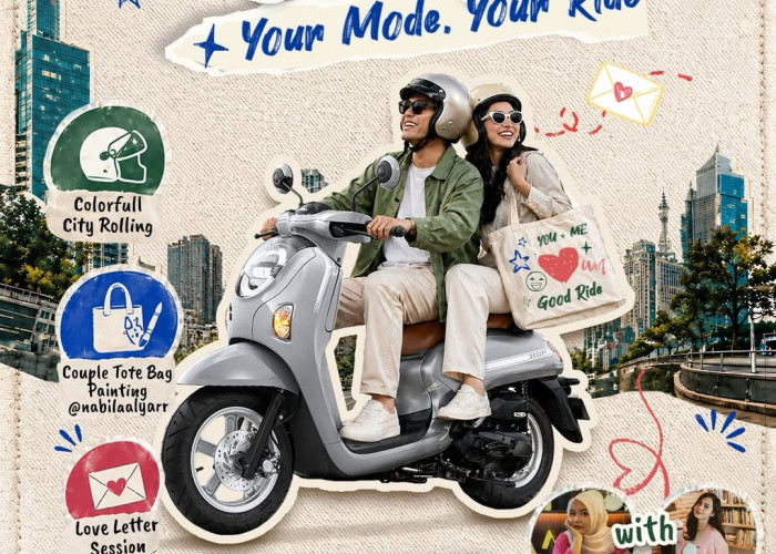 Event 'Scoopy Your Mode' Bakal Meriahkan Kawasan Tepian Danau Akhir Pekan Ini, Jangan Lupa Bawa Pasangan