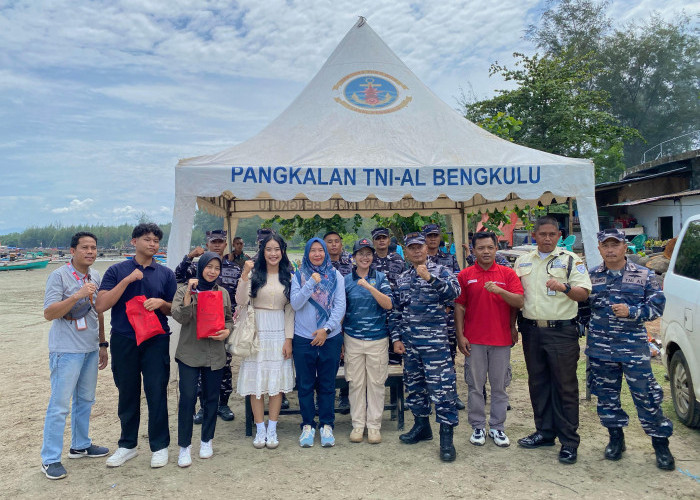 Hari Armada RI ke-79, Astra Motor Bengkulu - TNI AL Bengkulu Menggelar Aksi Donor Darah 