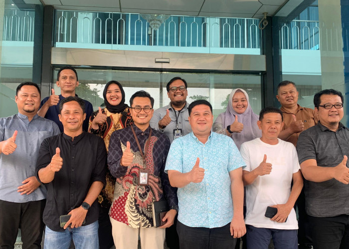 Sambangi Graha Pena RB, BPK Perwakilan Bengkulu dan RBMG Satukan Langkah