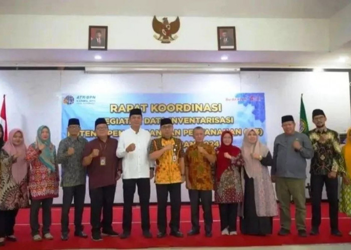 Inventarisasi, Pemprov Bengkulu Rakor Bersama Kanwil BPN Provinsi Bengkulu