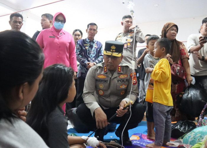Kapolda Mardiyono Pastikan Penanganan Medis Tuntas, Usut Penyebab Keracunan Massal di Lebong