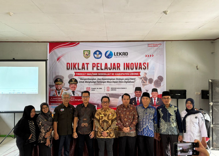 Diklat Pelajar Inovasi se-Kabupaten Lebong Resmi Digelar, Siapkan Generasi Pemimpin dan Jurnalis Muda di Era D