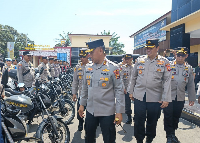 ?Kapolda Bengkulu Kunjungi Polresta Bengkulu, Tinjau Fasilitas dan Pelayanan