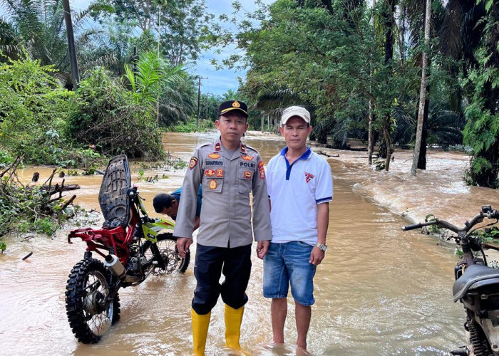 Banjir Landa Enam Desa di Batik Nau, Polisi Turun Tangan Bantu Warga dan Pendataan
