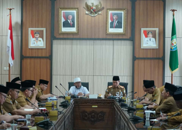 Helmi Kumpulkan Kepala OPD Pemprov Bengkulu, Bahas Efisiensi Anggaran Hingga Program Prioritas 