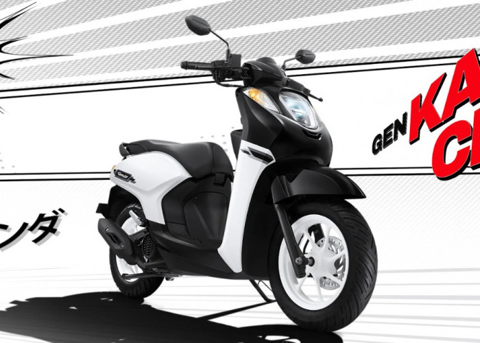 Auto Makin Kalcer Naik New Honda Genio Black & White 