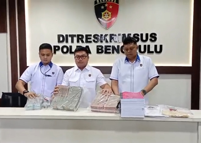 Polda Bengkulu Limpahkan Bos PT Cikal Kencana Jaya, Ada Barang Bukti Rp778 Juta