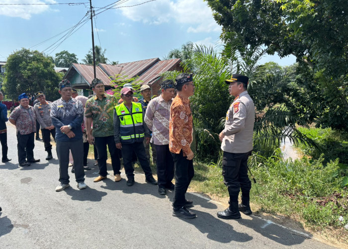 Groundbreaking Jembatan Dimulai, Pemkot Bengkulu dan Polresta Bersinergi Atasi Titik Banjir