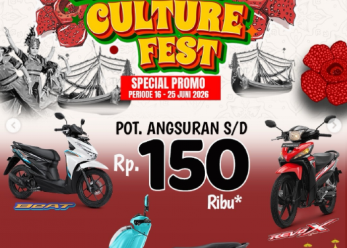 Honda Culture Fest 2026 Hadirkan Promo Ringan dan Ragam Atraksi Budaya di Bengkulu