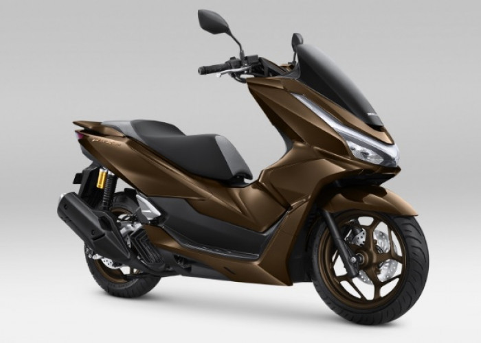 Honda PCX160 RoadSync Signature Brown, Perpaduan Kemewahan, Teknologi Canggih, dan Kenyamanan Premium