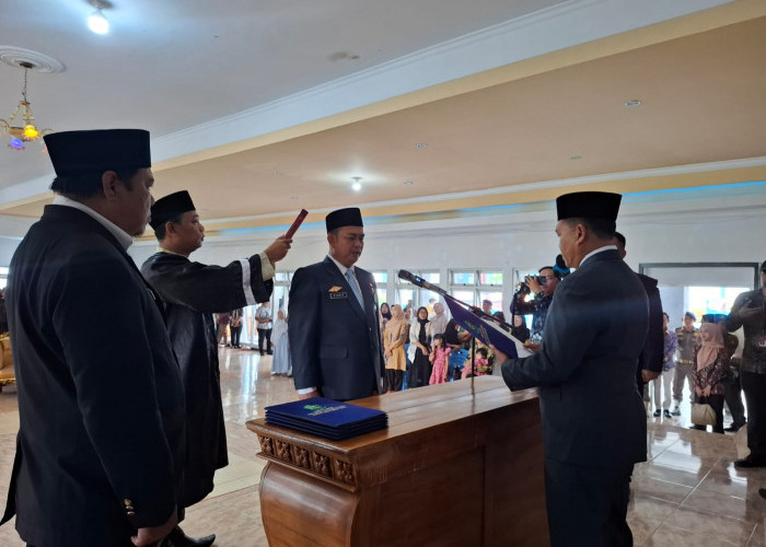 Raih Nilai Tertinggi, Syarifudin Dilantik Jadi Sekda Definitif Lebong