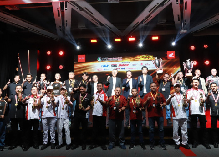  Layanan Servis Motor Terbaik, Ribuan Teknisi Bengkel AHASS Asah Kompetensi di Technical Skill Contest