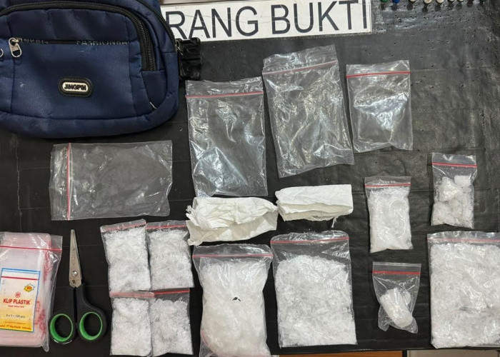Polda Bengkulu Bongkar Jaringan Narkoba Lintas Provinsi, 278 Gram Sabu Disita