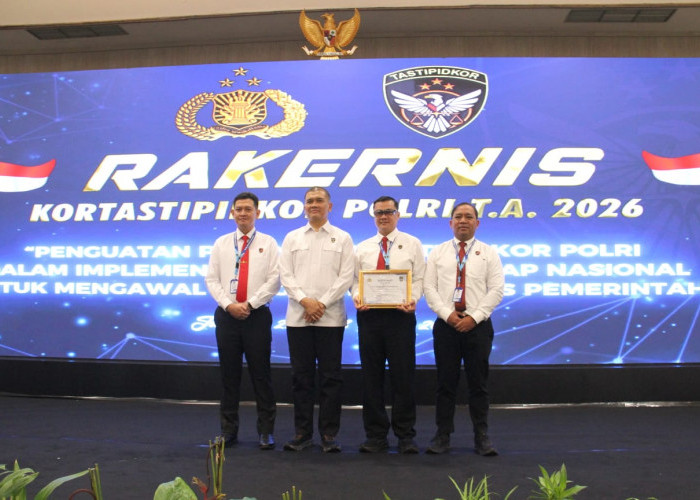 Ditreskrimsus Polda Bengkulu Raih Peringkat Pertama Nasional Penanganan Perkara Tipidkor