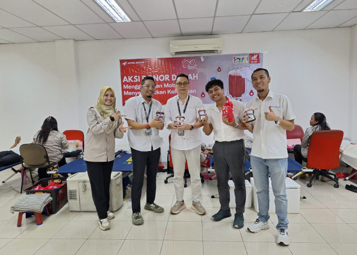Implementasi AM Health, Astra Motor Bengkulu Dukung Pemenuhan Pasokan Darah 