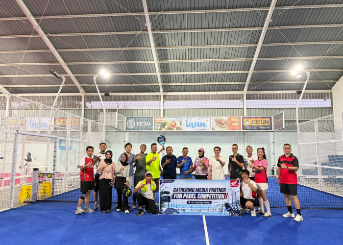 Fun Padel Astra Motor Bengkulu dan BEMG: Silaturahmi Media Dikemas Lebih Sehat