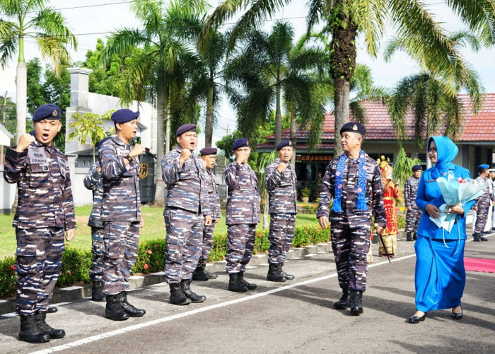 Plt Gubernur Rosjonsyah Sambut Kunjungan Kerja Komandan Lantamal II Padang di Bengkulu