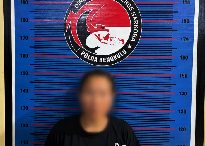 100 Paket Sabu Disita, Perempuan 50 Tahun Ditangkap Polda Bengkulu di Kepahiang