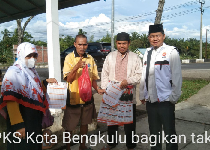 DPERA PKS se-Kota Bengkulu Bagikan Ribuan Takjil Ramadan 2023