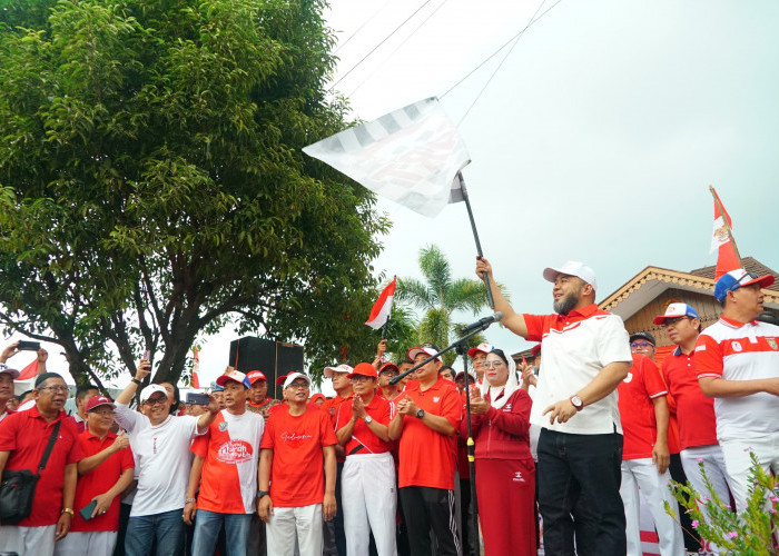 Destita Khairilisani Ajak Generasi Muda Rawat Semangat Perjuangan Lewat Kirab Merah Putih