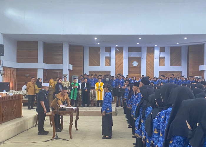 Gubernur Helmi Serahkan SK ke 429 PPPK Tahap I, Minta Langsung Fokus Bantu Rakyat