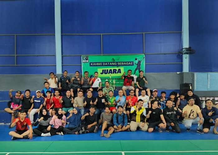 KAHMI Bengkulu Gelar Turnamen Badminton, Perkuat Ikatan Lintas Generasi