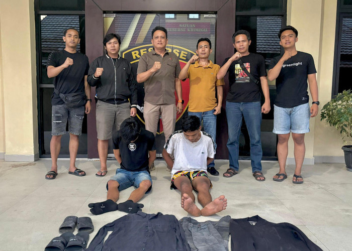 Polres RL Ringkus Dua Begal Sadis, Motor Korban Dijual untuk Beli Sabu