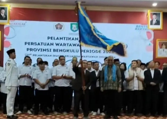 Marsal Abadi Pimpin PWI Bengkulu, Sukatno Jadi Ketua Dewan Kehormatan, Ini Pesan Helmi Hasan