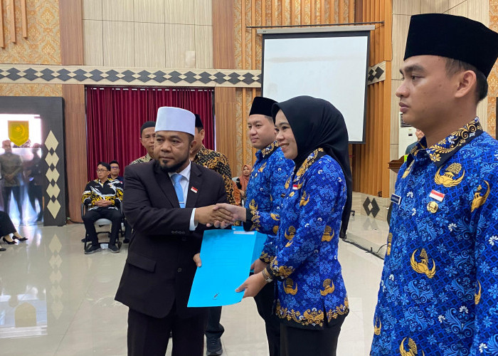 Gubernur Bengkulu Lantik 165 CPNS Formasi 2024, Selipkan Pesan Bantu Rakyat