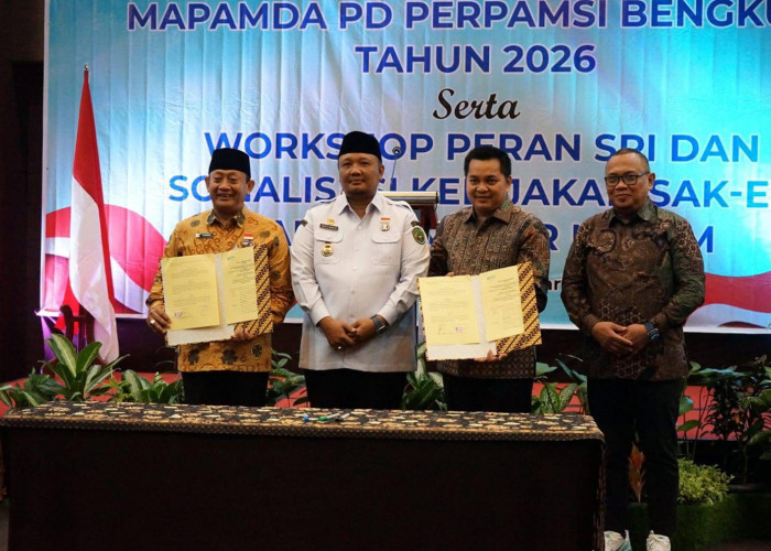 Movizar Apriandi Resmi Jabat Ketua PD Perpamsi Bengkulu 2026–2030, Siap Transformasi Layanan Air Minum