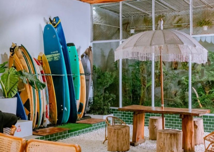 Pringgading Surf Camp, Hotel Super Aesthetic di Kota Bengkulu