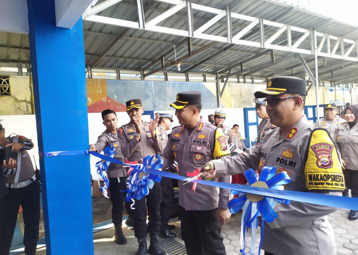 Polresta Bengkulu Resmikan Alih Fungsi Kembali Gedung Provos Menjadi Pos Lalu Lintas 