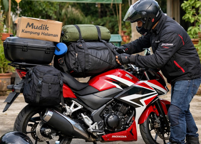 Tips #Cari_Aman Naik Motor Saat Mudik Lebaran, Utamakan Keselamatan di Perjalanan