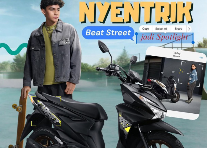Gaya Nyentrik, BeAT Street Jadi Spotlight!
